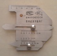 Welding inspecting ruler