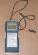 Thickness gauge for zinc layer